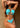 Halter Neck Chain Detail Two-Piece Bikini Set - Trendociti
