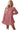 Bubble Long Sleeve Chiffon Jacquard Bottom Dress - Trendociti