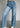 Button Up Straight Jeans with Pockets - Trendociti
