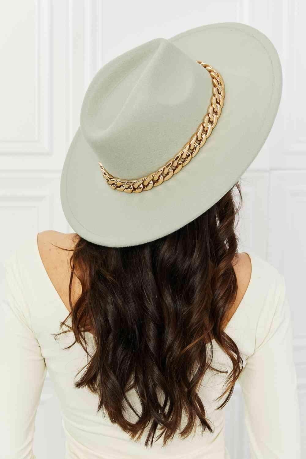 Fame Keep Your Promise Fedora Hat in Mint - Trendociti