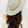 Fame Keep Your Promise Fedora Hat in Mint - Trendociti