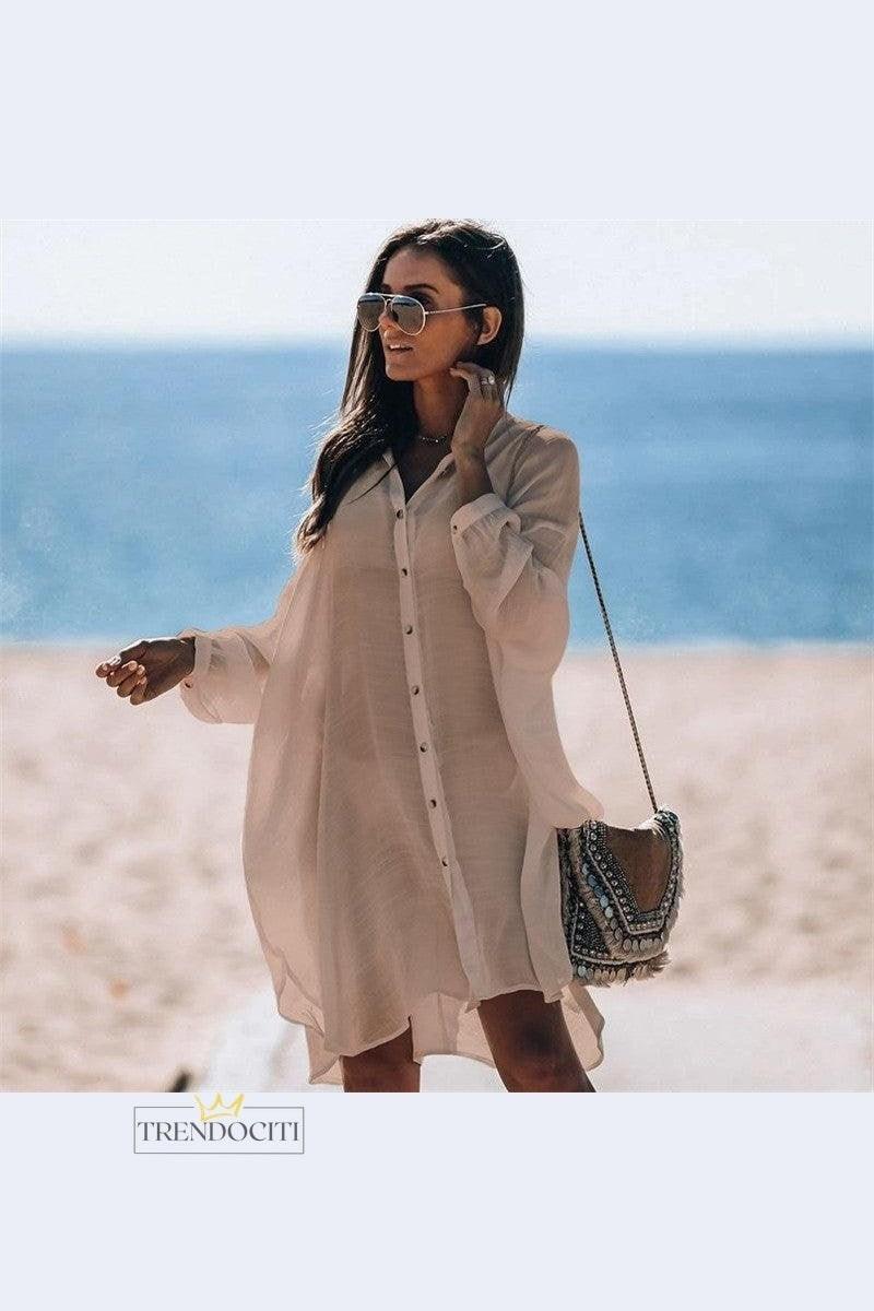 Fashion Style Beach Sunscreen Cover Up - Trendociti