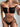 Frill Trim Ruched Bikini Set - Trendociti