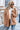 Full Size Lapel Collar Sherpa Coat - Trendociti