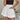 High Waist White Elastic Thin Casual Shorts - Trendociti