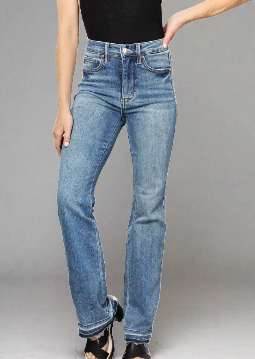 Judy Blue High Waist Jeans with Pockets - Trendociti