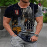 Men's Artistic Design Short-sleeved T-shirt - Trendociti