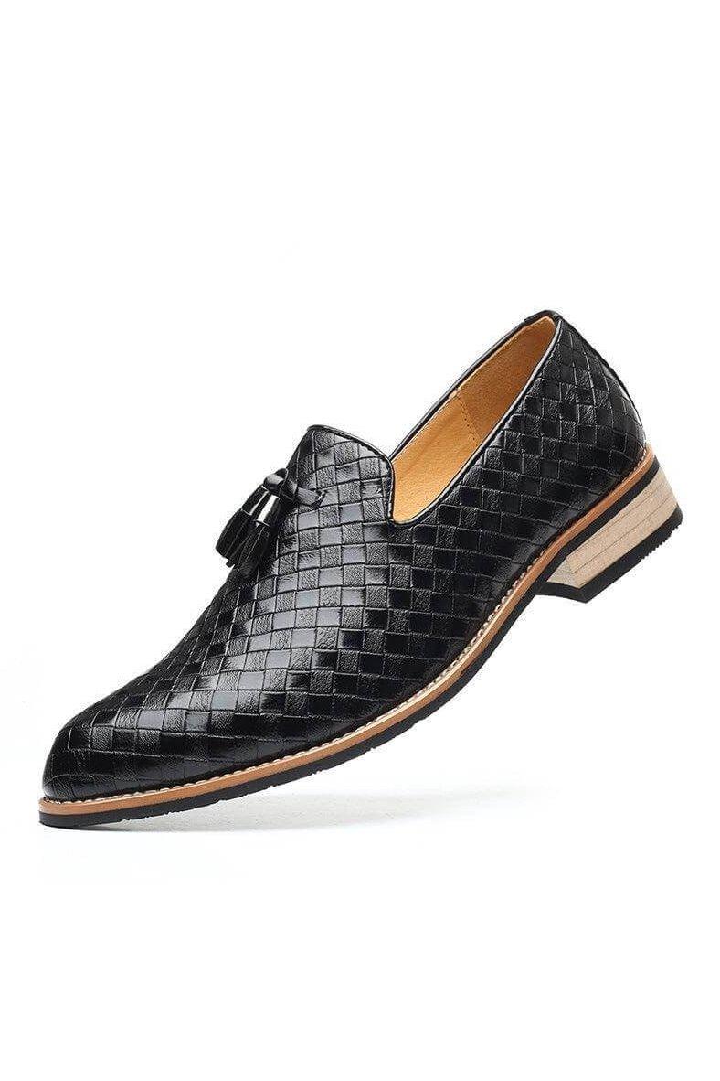 Men's British Style Casual Fashion Cross-border Tassel Leather Shoes - Trendociti