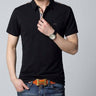 Men's Summer Geometric Design Collar Short Sleeve Shirt - Trendociti