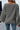 Openwork Boat Neck Lantern Sleeve Sweater - Trendociti