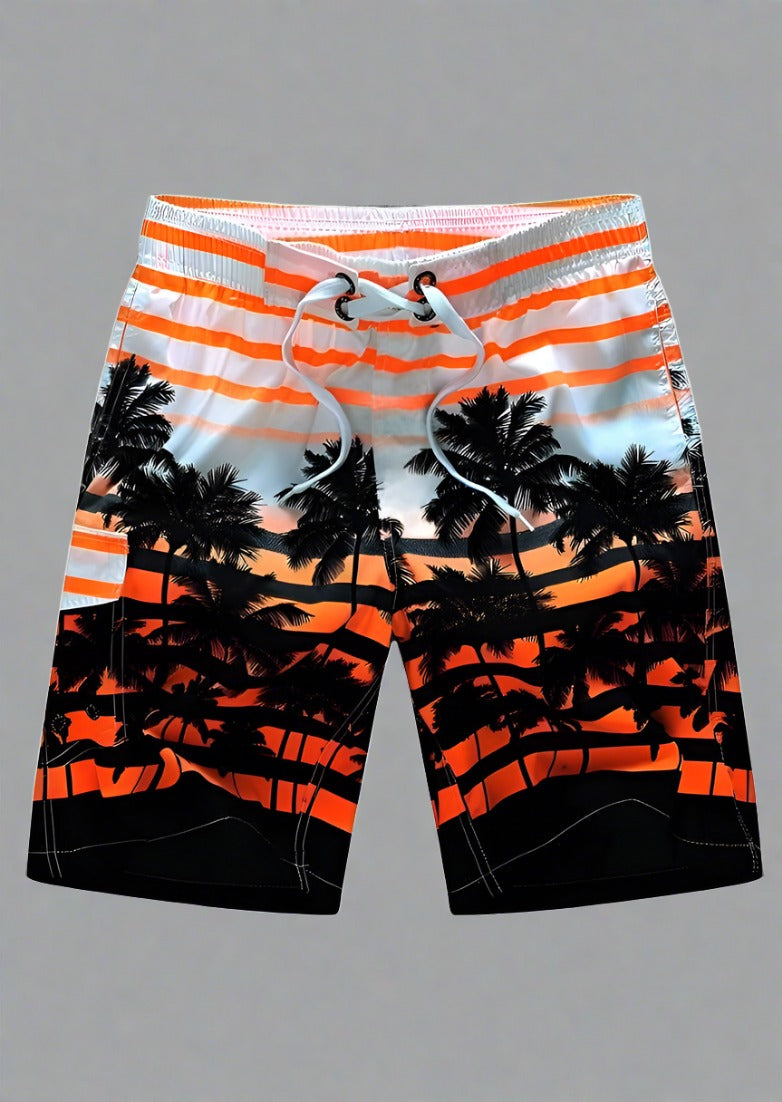 Seaside Style Beach Board Shorts - Trendociti
