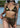 Shiny Thong Three-Piece Bikini Set - Trendociti