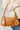 Shomico Vegan Leather Strap Shoulder Bag - Trendociti