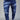 Shredded Denim Slim Fit Jeans - Trendociti