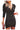 Solid Color Hedging Long Sleeve Dress - Trendociti