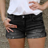 Summer Slim Washed Denim Casual Shorts - Trendociti
