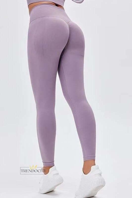 Women's Seamless Yoga Pant Workout Leggings - Trendociti