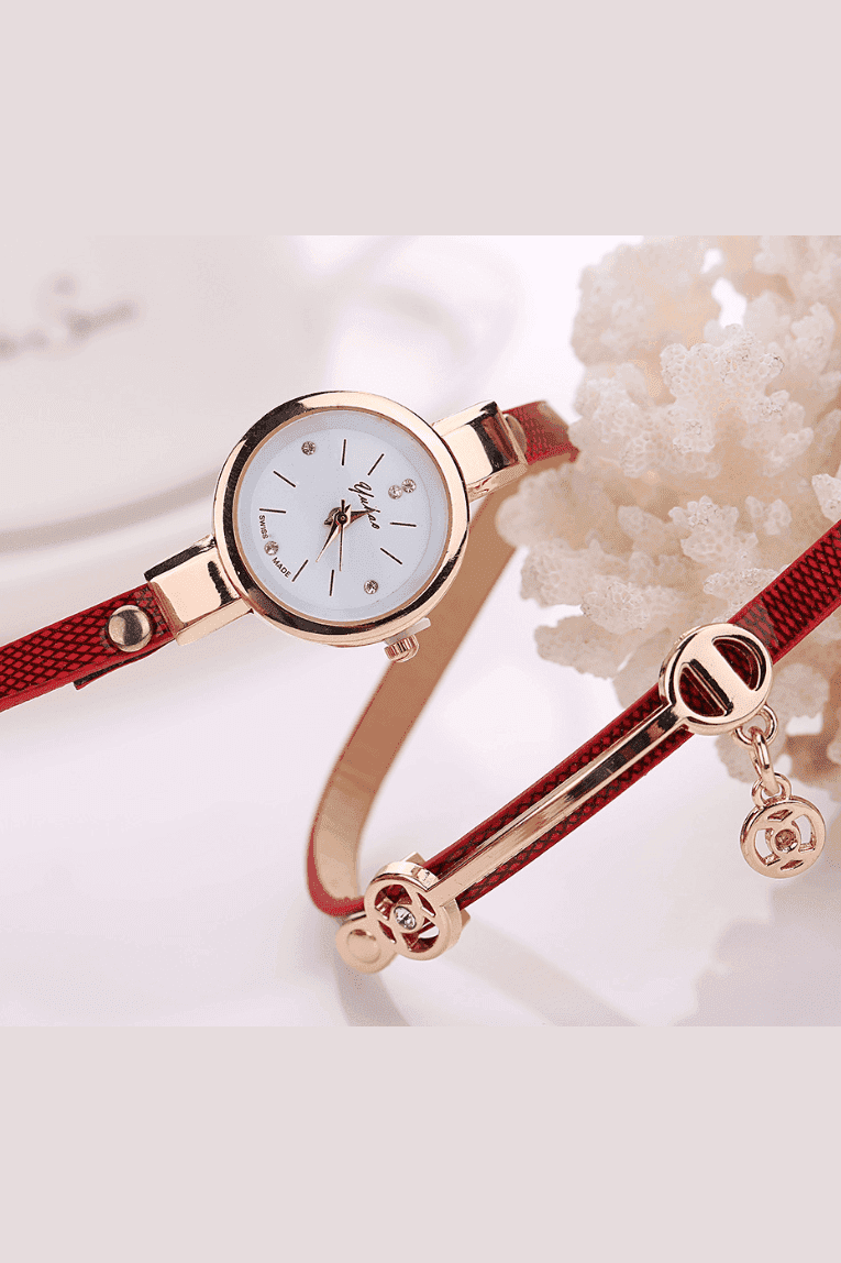 Wrap Around Quartz Bracelet Style Watch - Trendociti