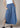Doublju Comfort Princess Full Size High Waist Scoop Hem Maxi Skirt in Dusty Blue - Trendociti