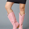 Forever Link Knee High Cowboy Boots - Trendociti
