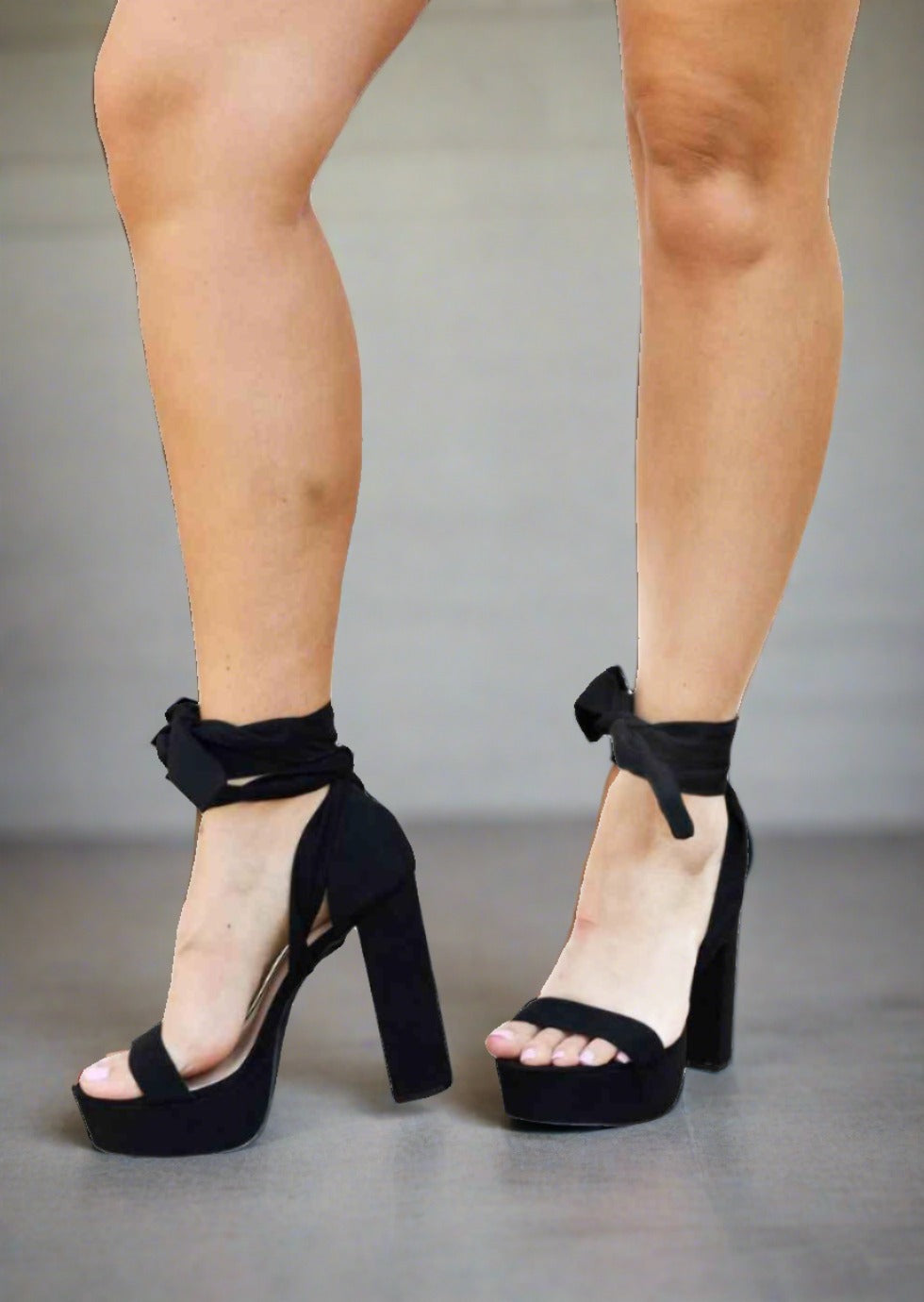 Legend Footwear Never Look Back Lace Up Heels - Trendociti